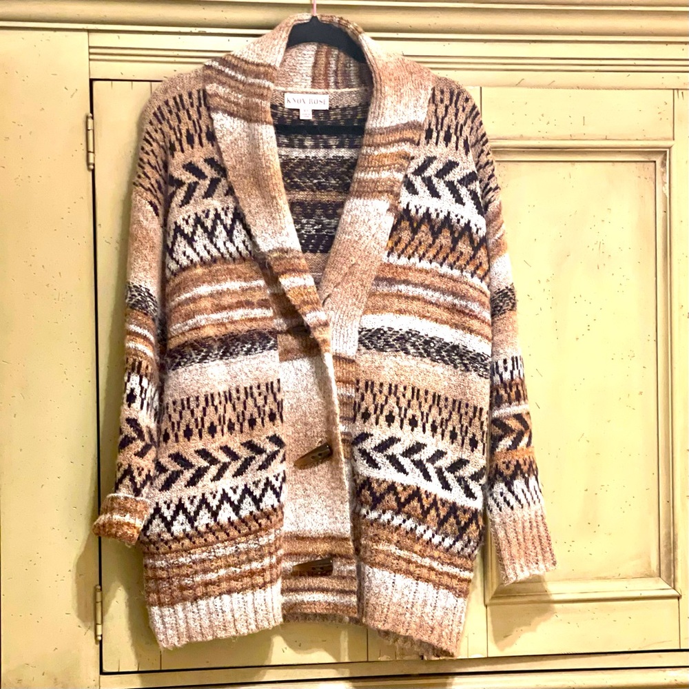 Knox rose cardigan women’s oversize XSmall Oversize Button Front